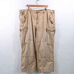 Polo Ralph Lauren Military Cargo Pants RL-67 Modern Fit Distressed 48 x 29